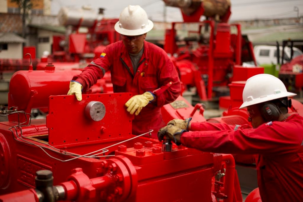 Haciendo mantenimiento preventivo en campo