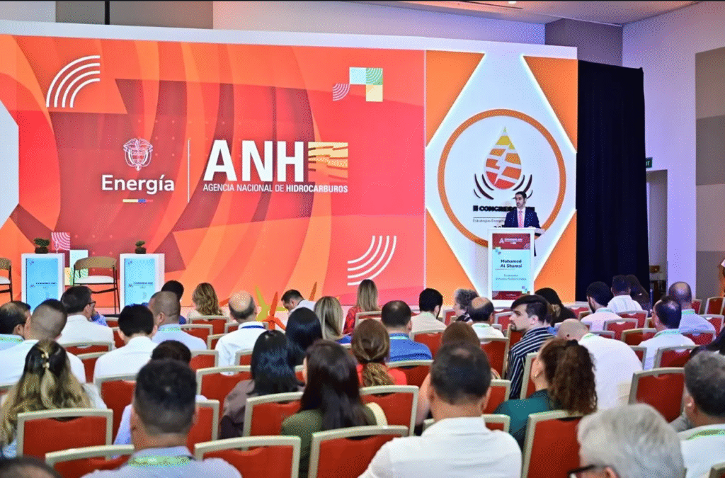 “Cartel oficial del II Congreso ANH 2025 — Estrategias Energéticas para Colombia, Cartagena 15-16 octubre”